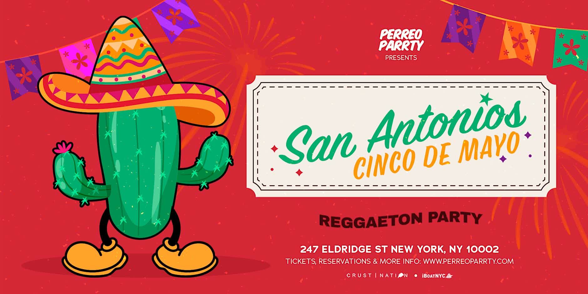 Buy tickets for Cinco De Mayo on Houston at San Antonios LES Reggaeton Latin Bar Cinco De Mayo on Houston at San Antonios LES Reggaeton Latin Bar