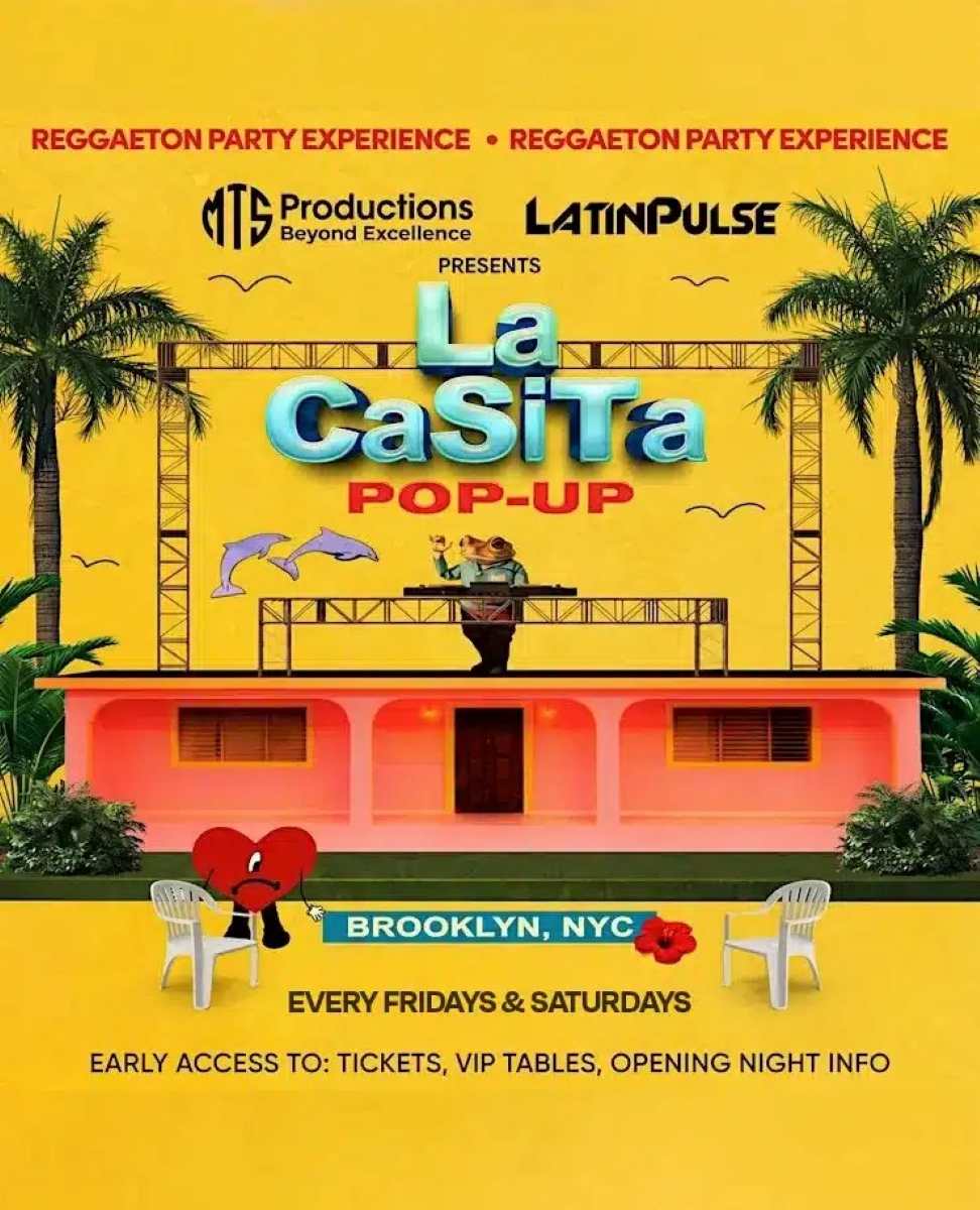 Bad Bunny Immersive Experience NYC | Brooklyn Reggaeton Party