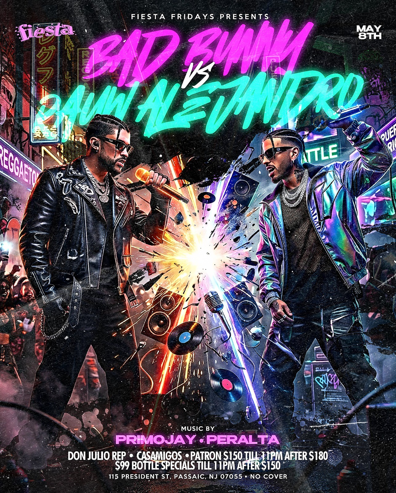 BAD BUNNY VS RAUW ALEJANDRODRO