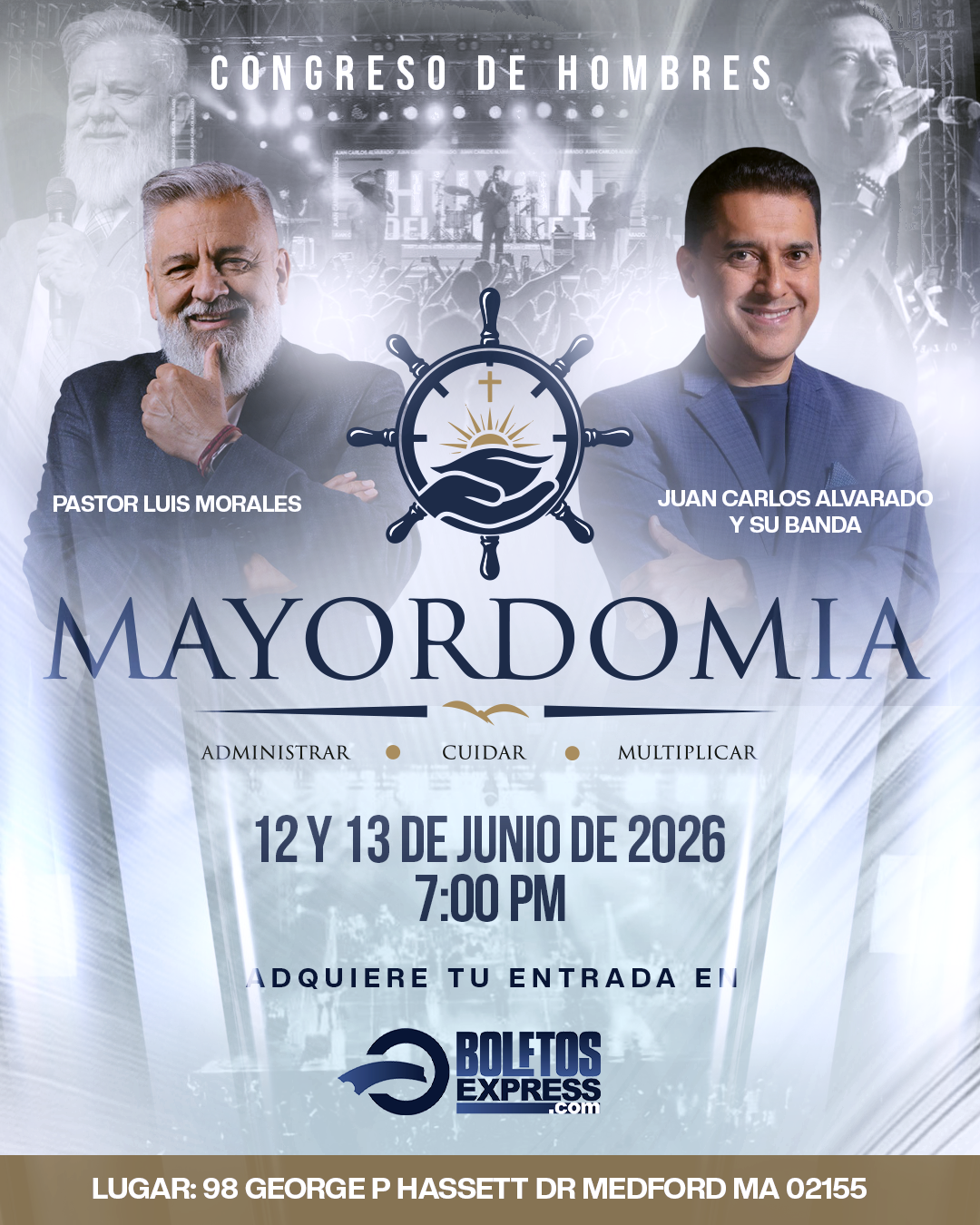 Buy tickets for Juan Carlos Alvarado y su Banda En Concierto Juan Carlos Alvarado y su Banda En Concierto