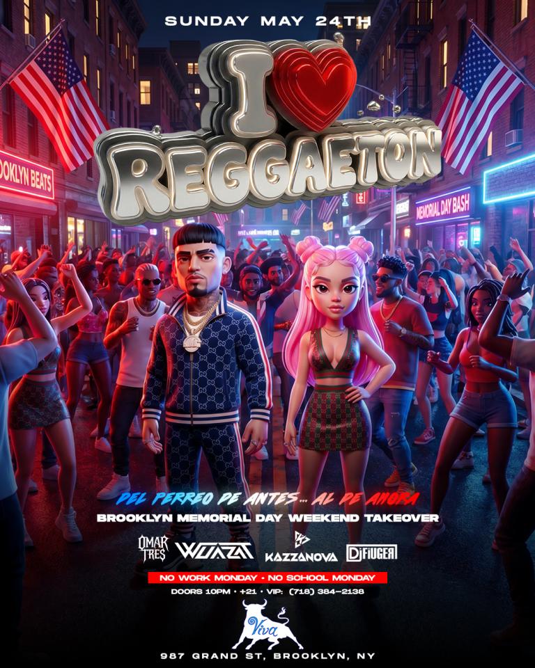 Buy tickets for I LOVE REGGAETON BK I LOVE REGGAETON BK