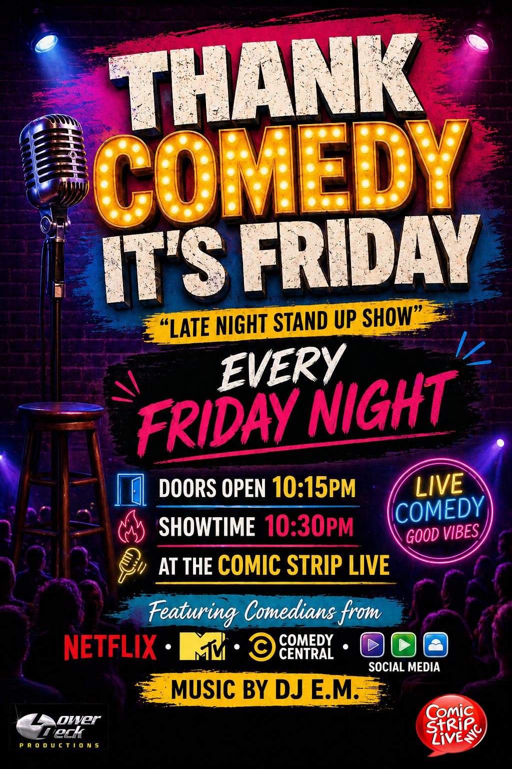 Every Friday, 