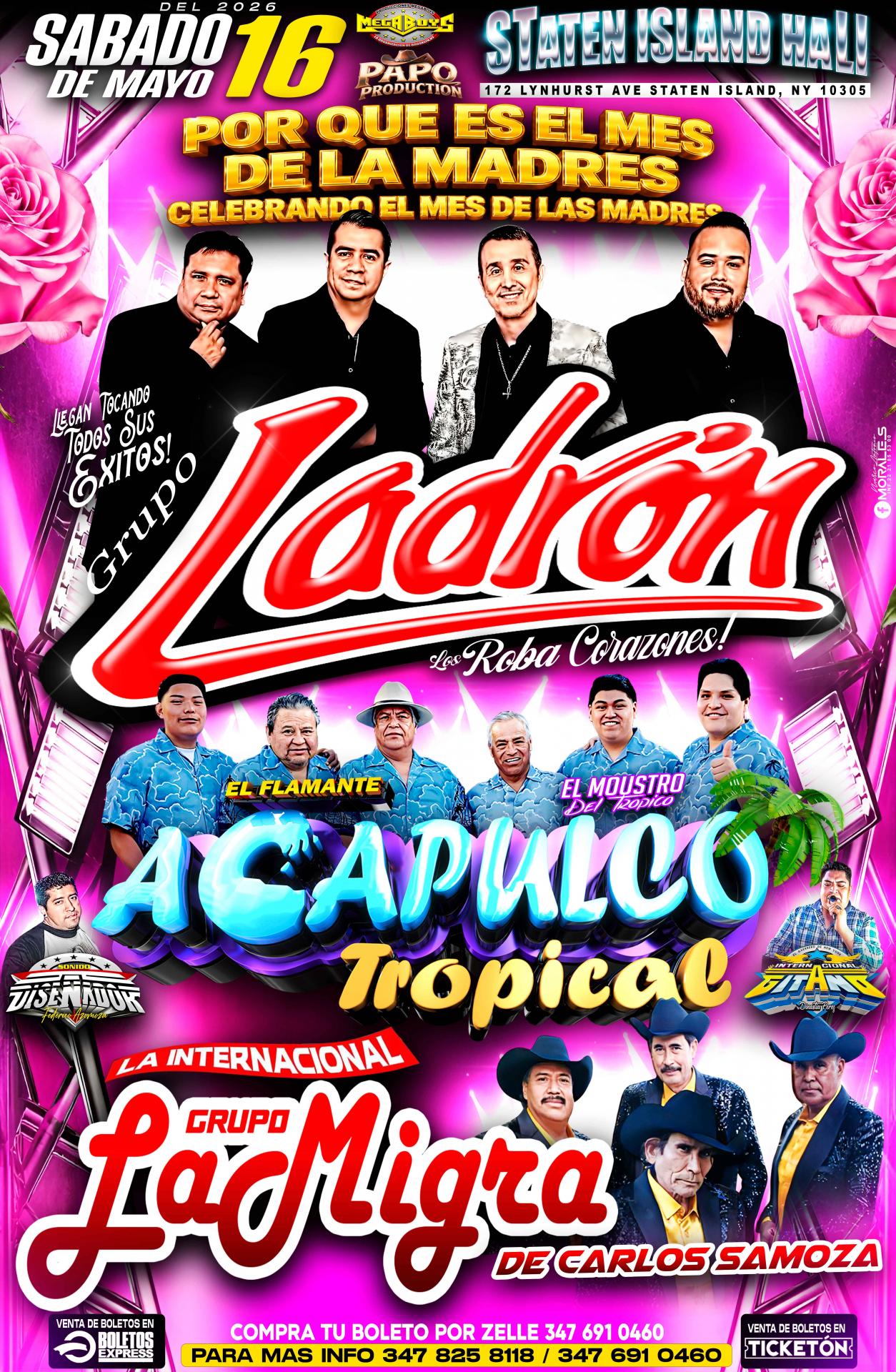Buy tickets for GRUPO LADRON | ACAPULCO TROPICAL GRUPO LADRON | ACAPULCO TROPICAL