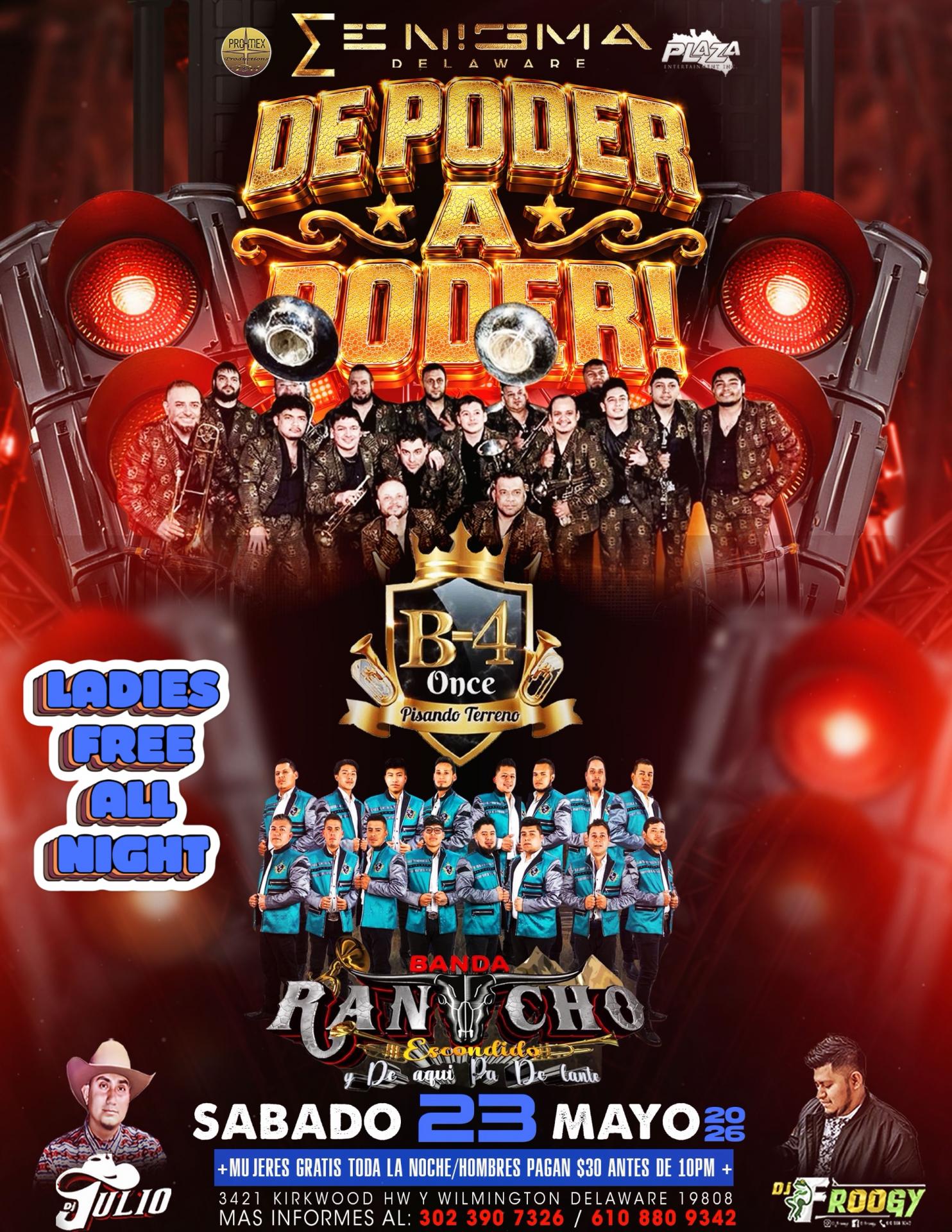 B-4 ONCE & BANDA RANCHO ESCONDIDA