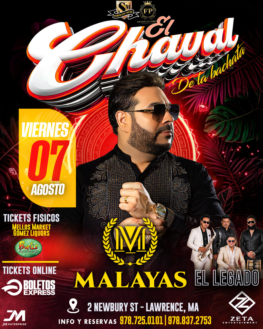 Buy tickets for EL CHAVAL DE LA BACHATA EL CHAVAL DE LA BACHATA