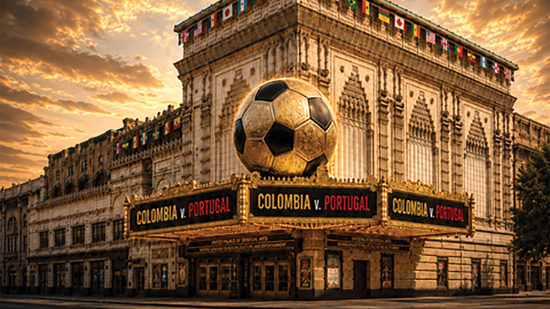 FREE Watch Party - Colombia V. Portugal