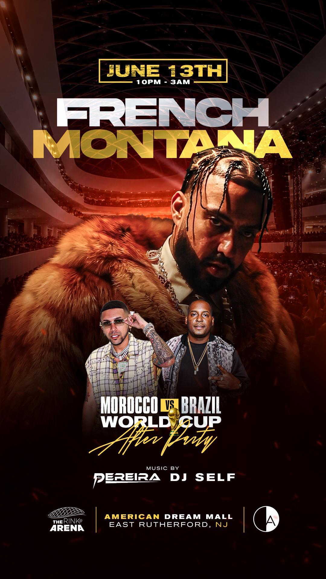 French Montana Live: Morocco vs Brazil World Cup After Party