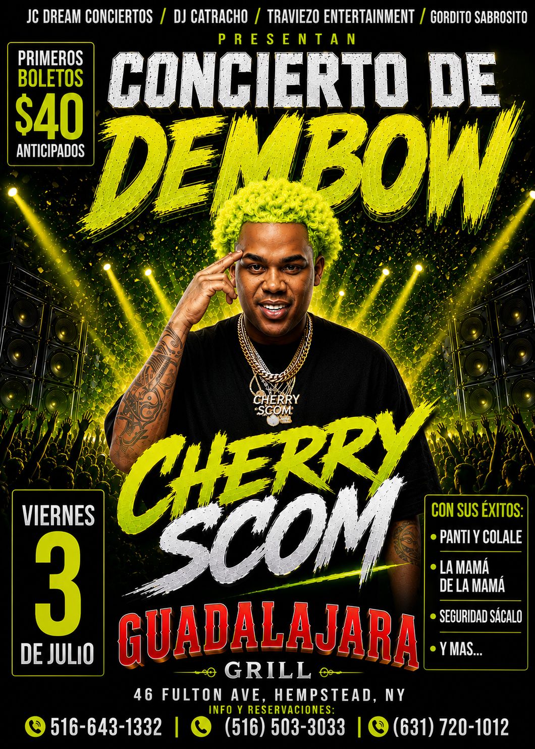 Buy tickets for CHERRY SCOM CHERRY SCOM