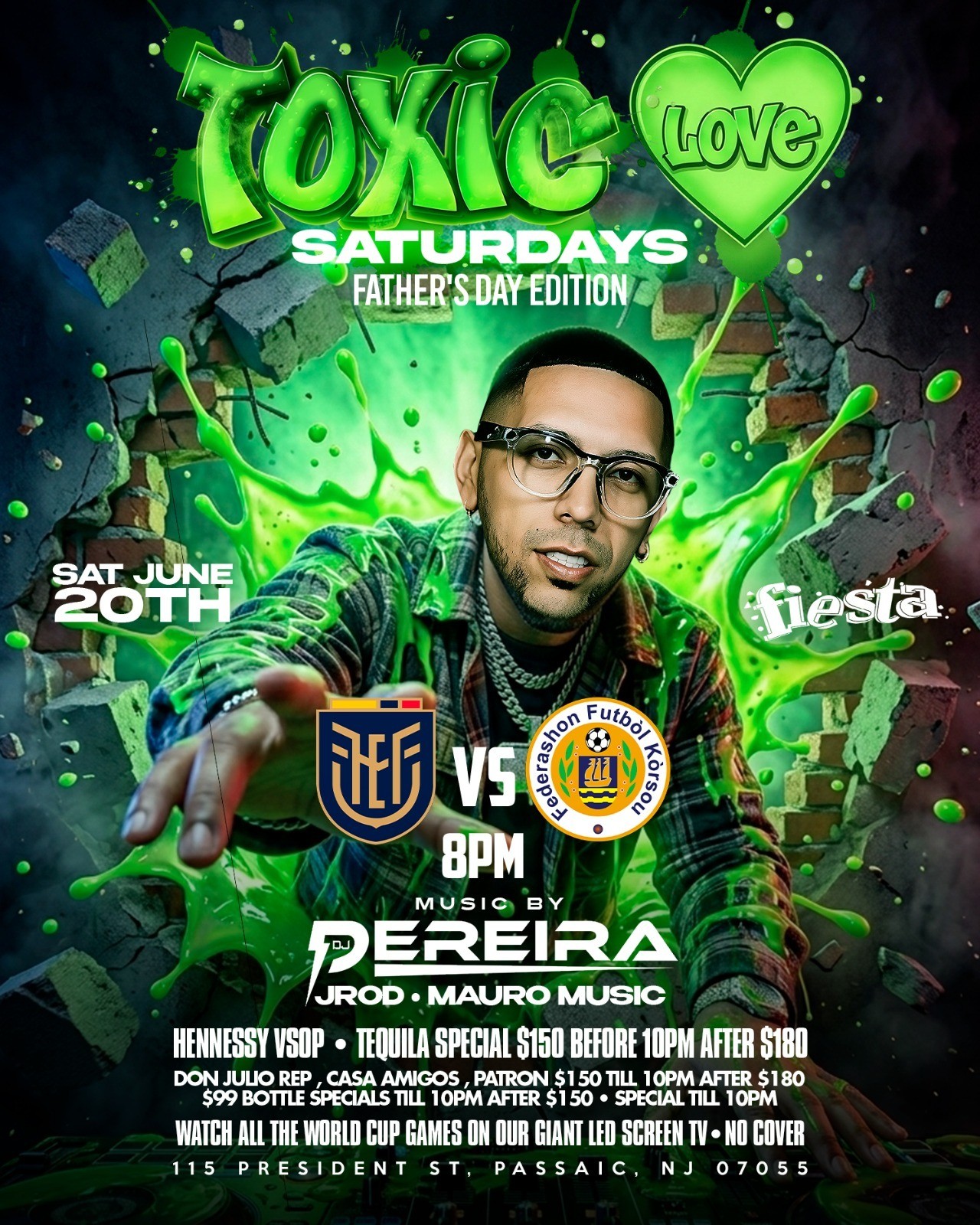 TOXIC LOVE SATURDAYS - FATHER'S DAY EDITION