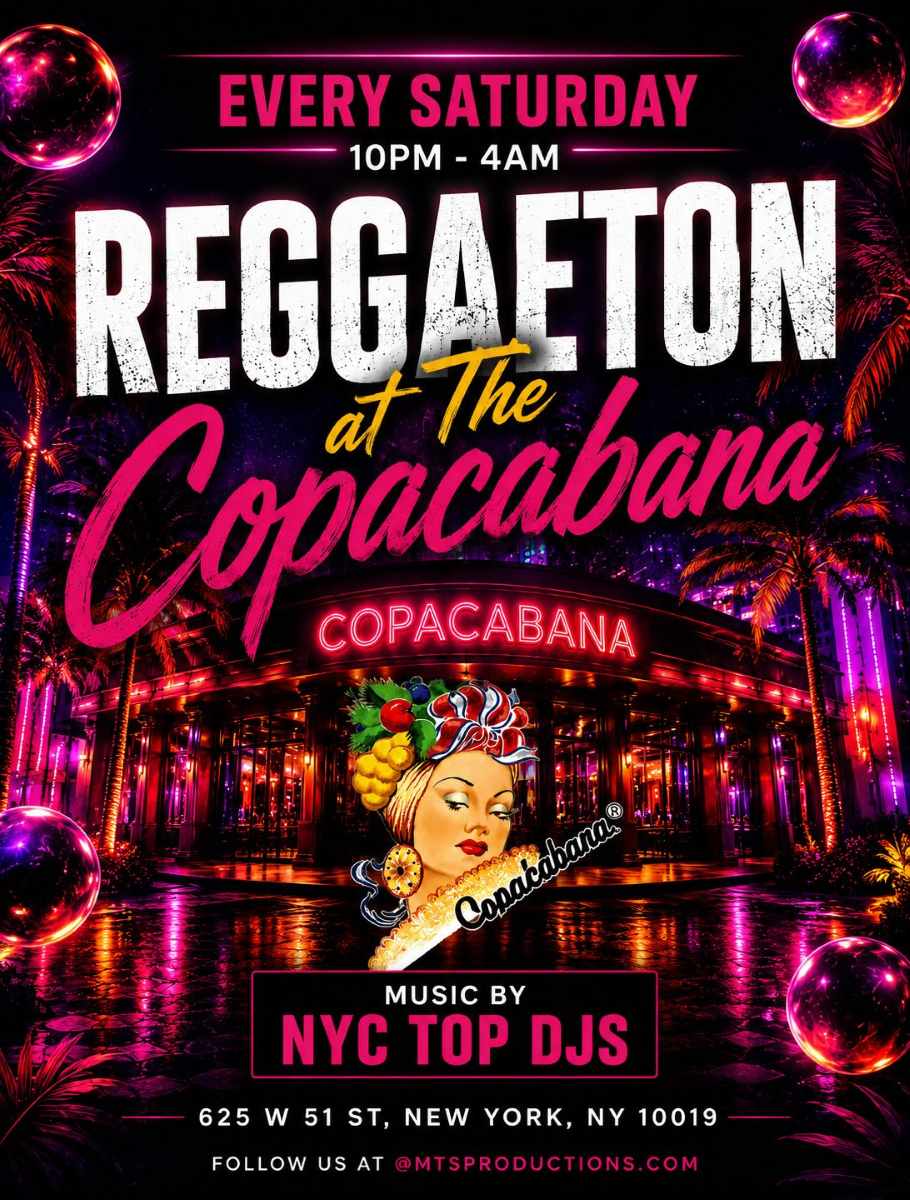 Buy tickets for Reggaeton at the Copacabana NYC | Latin Party NYC Saturday June 20th Reggaeton at the Copacabana NYC | Latin Party NYC Saturday June 20th