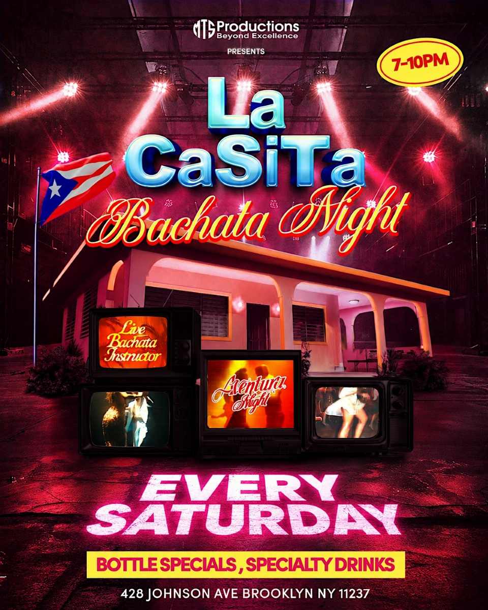 Buy tickets for Bachata Day Party Bushwick Brooklyn | La Casita Brooklyn | June 20 Bachata Day Party Bushwick Brooklyn | La Casita Brooklyn | June 20