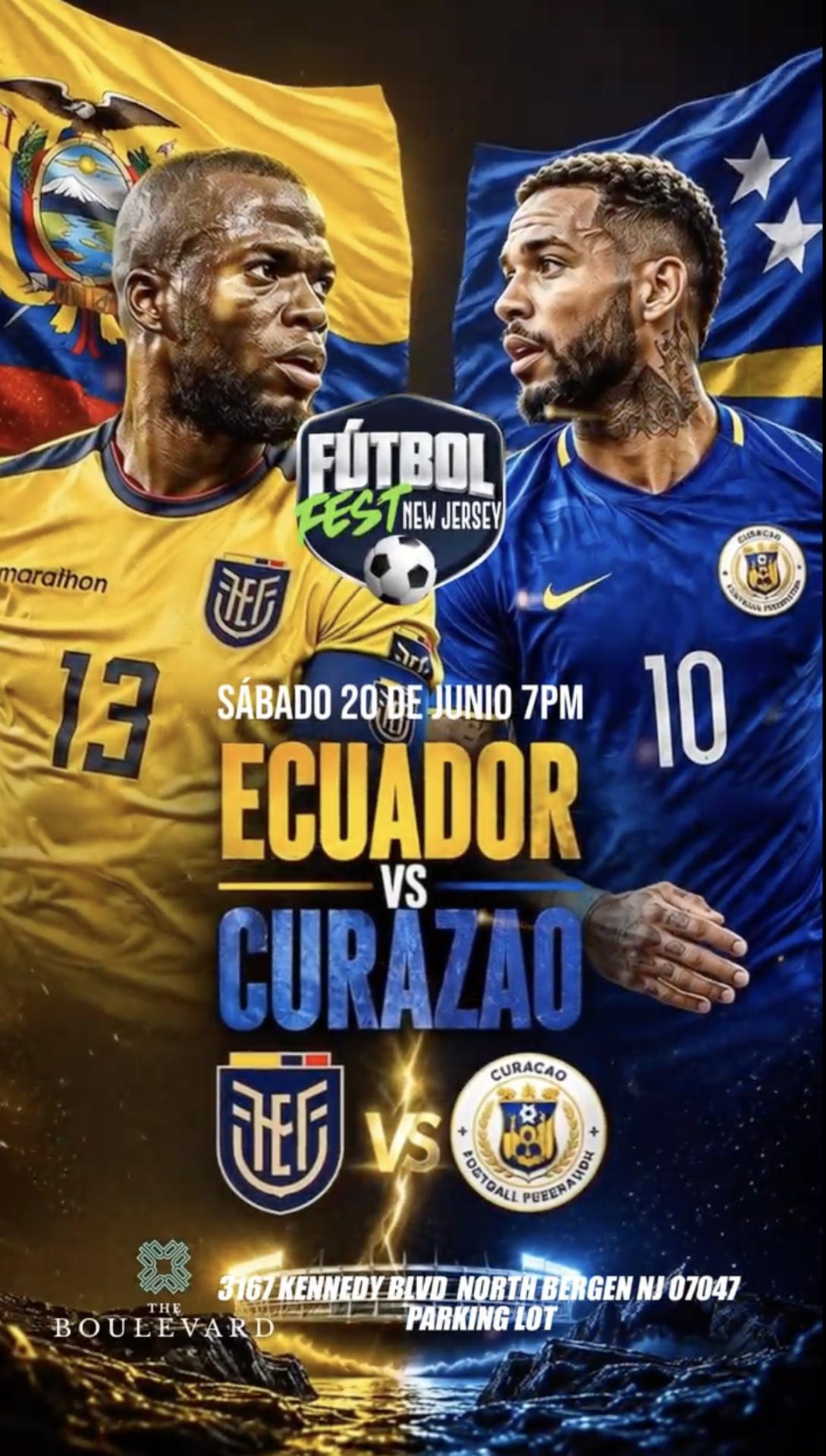 FUTBOL FEST NEW JERSEY | ( V.I.P AREA ) PARTIDOS JUNIO 20