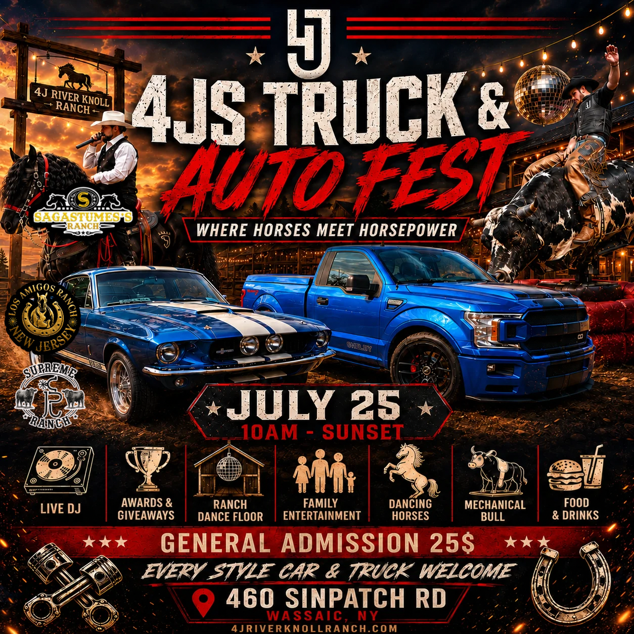 Buy tickets for 4J’s Truck & Auto Fest 4J’s Truck & Auto Fest