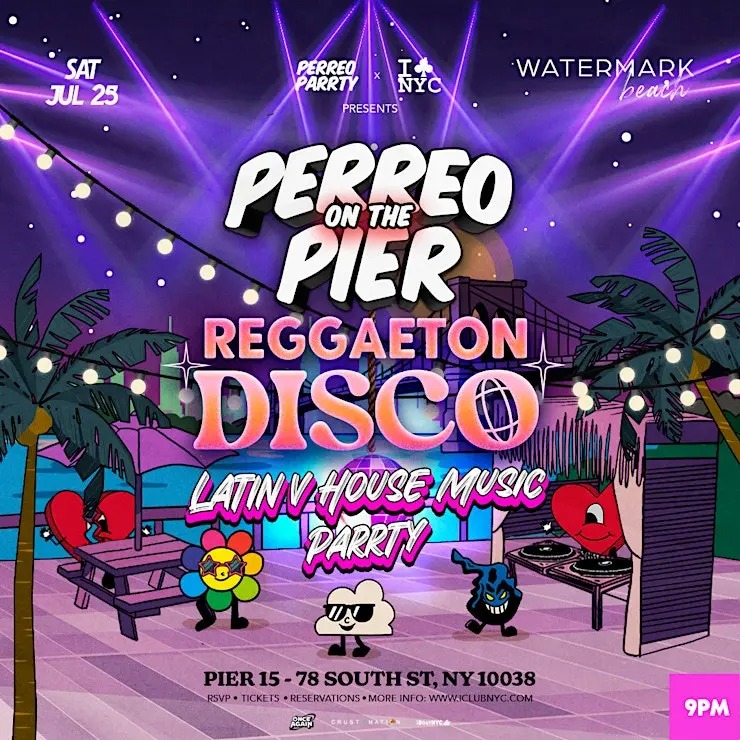 Buy tickets for Reggaeton Disco - Perreo Parrty at Watermark Beach Pier 15 Reggaeton Disco - Perreo Parrty at Watermark Beach Pier 15