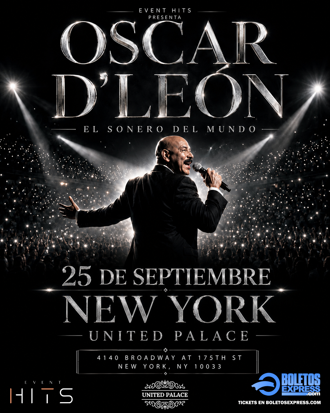 Buy tickets for OSCAR D'LEON OSCAR D'LEON