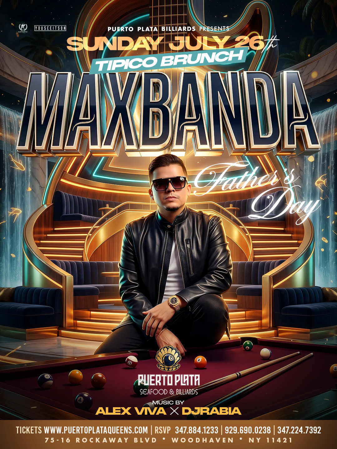 FATHER'S DAY TIPICO BRUNCH FEATURING MAXBANDA