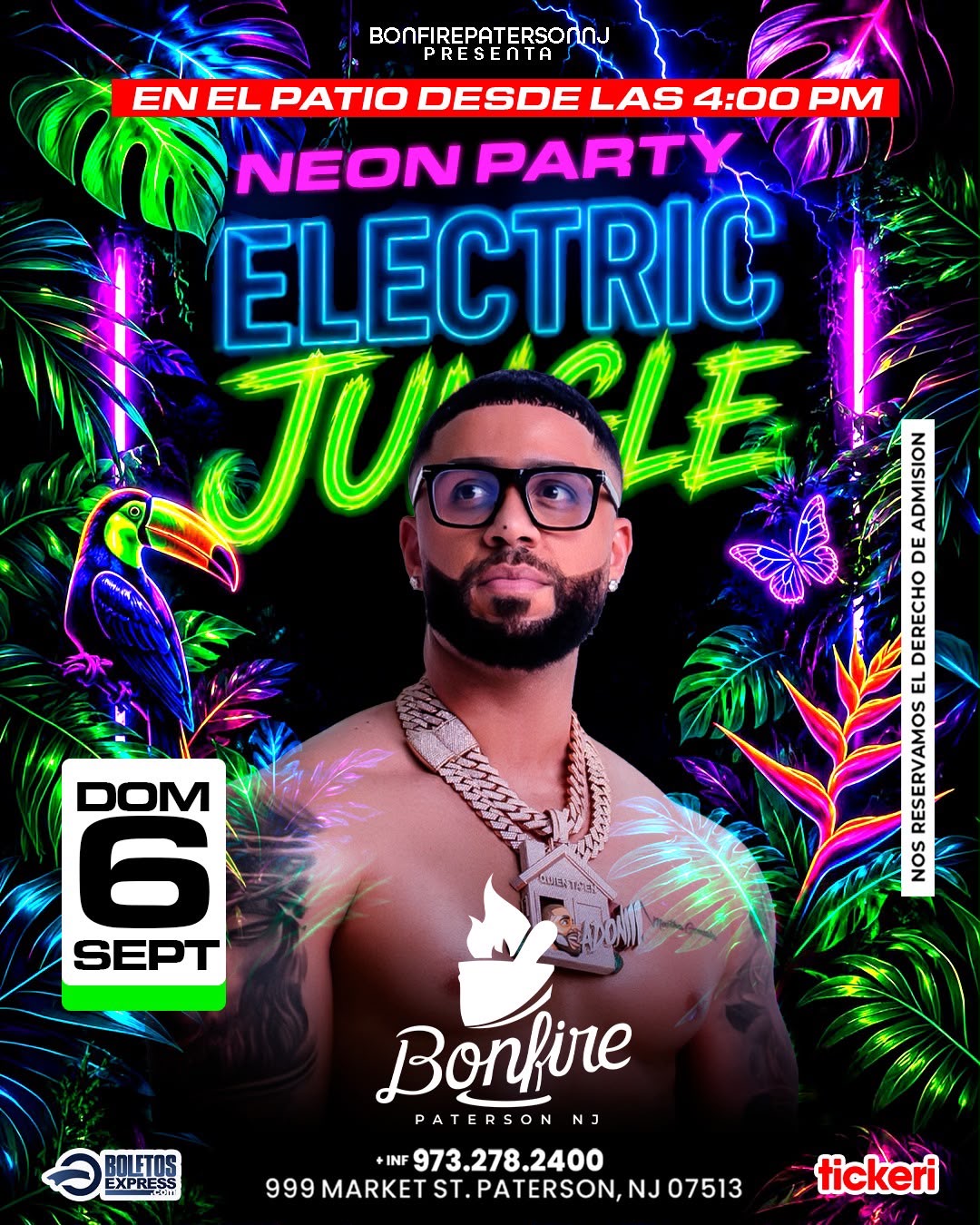 Dj Adoni Neon Party
