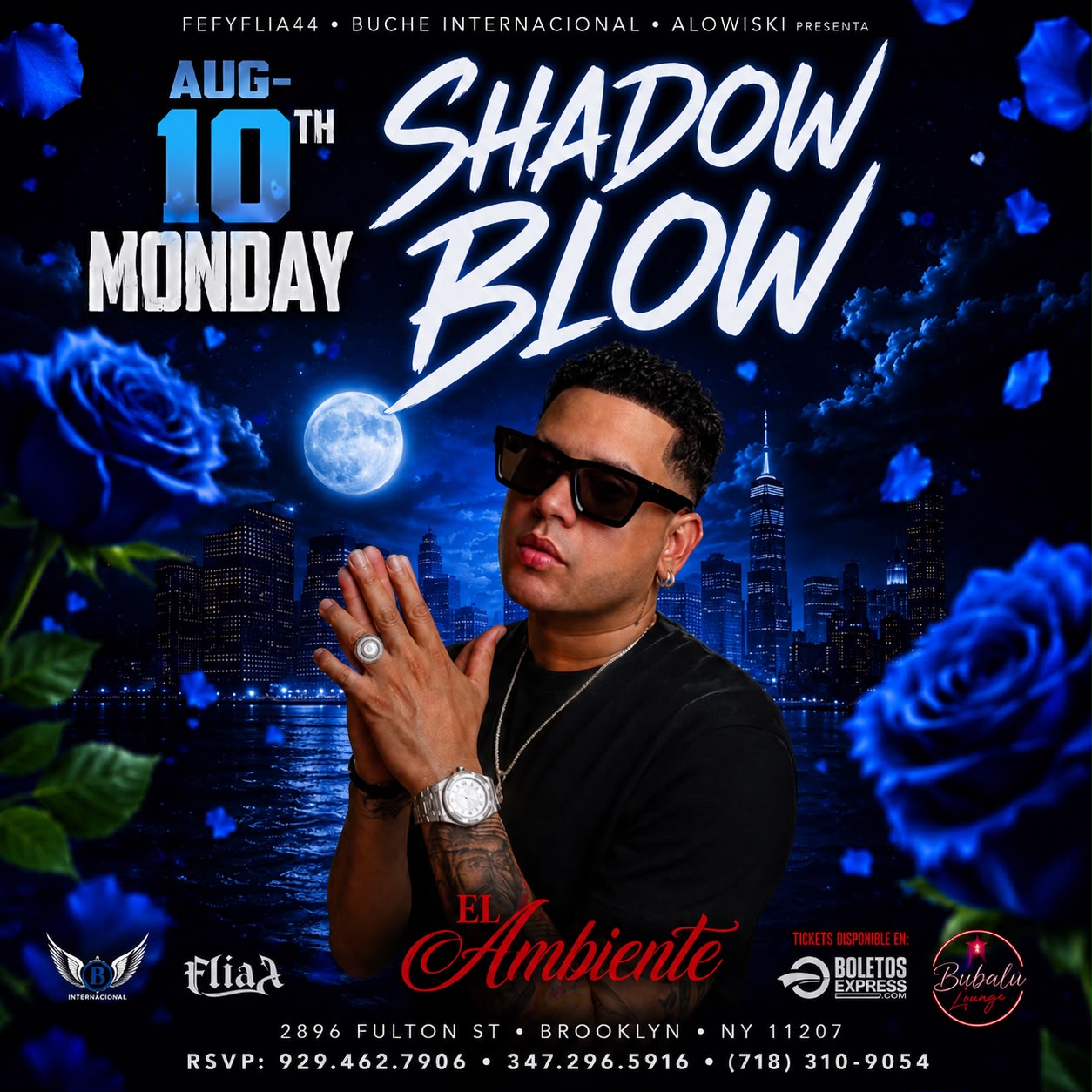 Buy tickets for SHADOW BLOW SHADOW BLOW