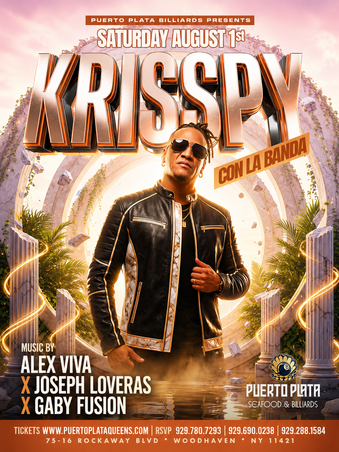 Buy tickets for EL KRISSPY Y SU BANDA EN PUERTO PLATA QUEENS EL KRISSPY Y SU BANDA EN PUERTO PLATA QUEENS
