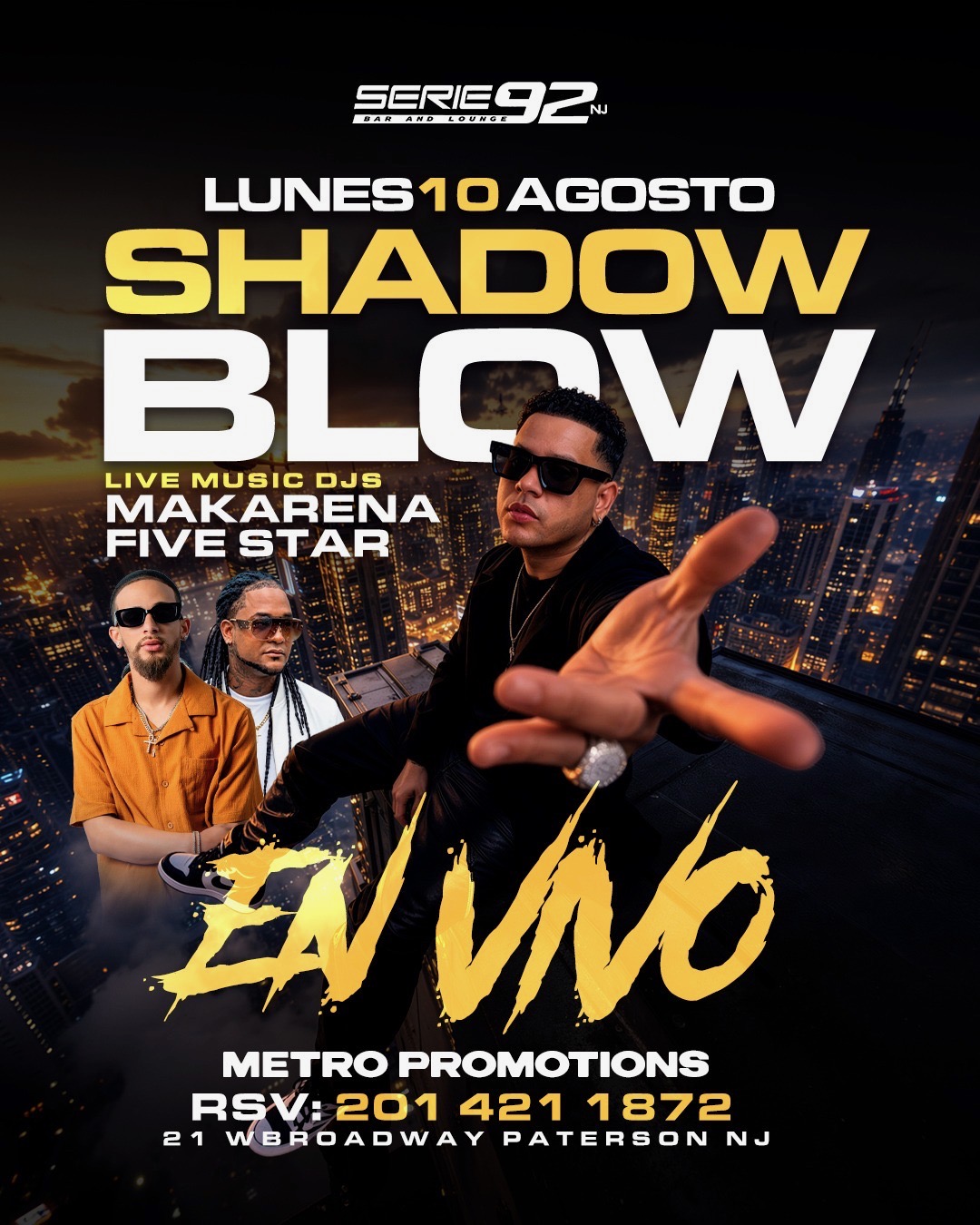 SHADOW BLOW EN VIVO