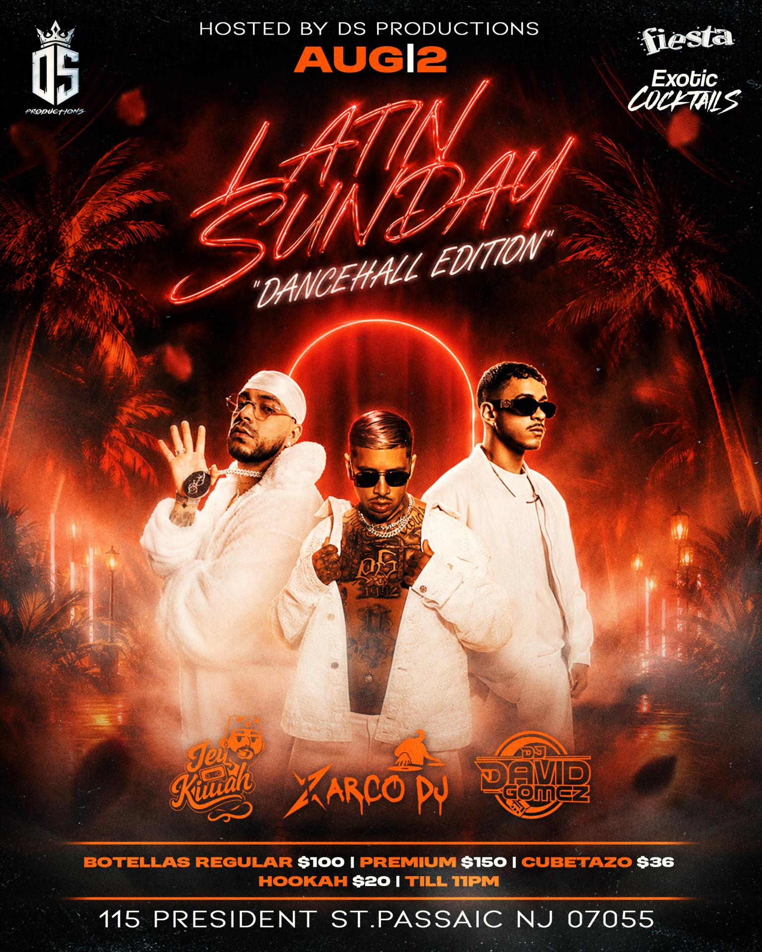 LATIN SUNDAY - DANCEHALL EDITION