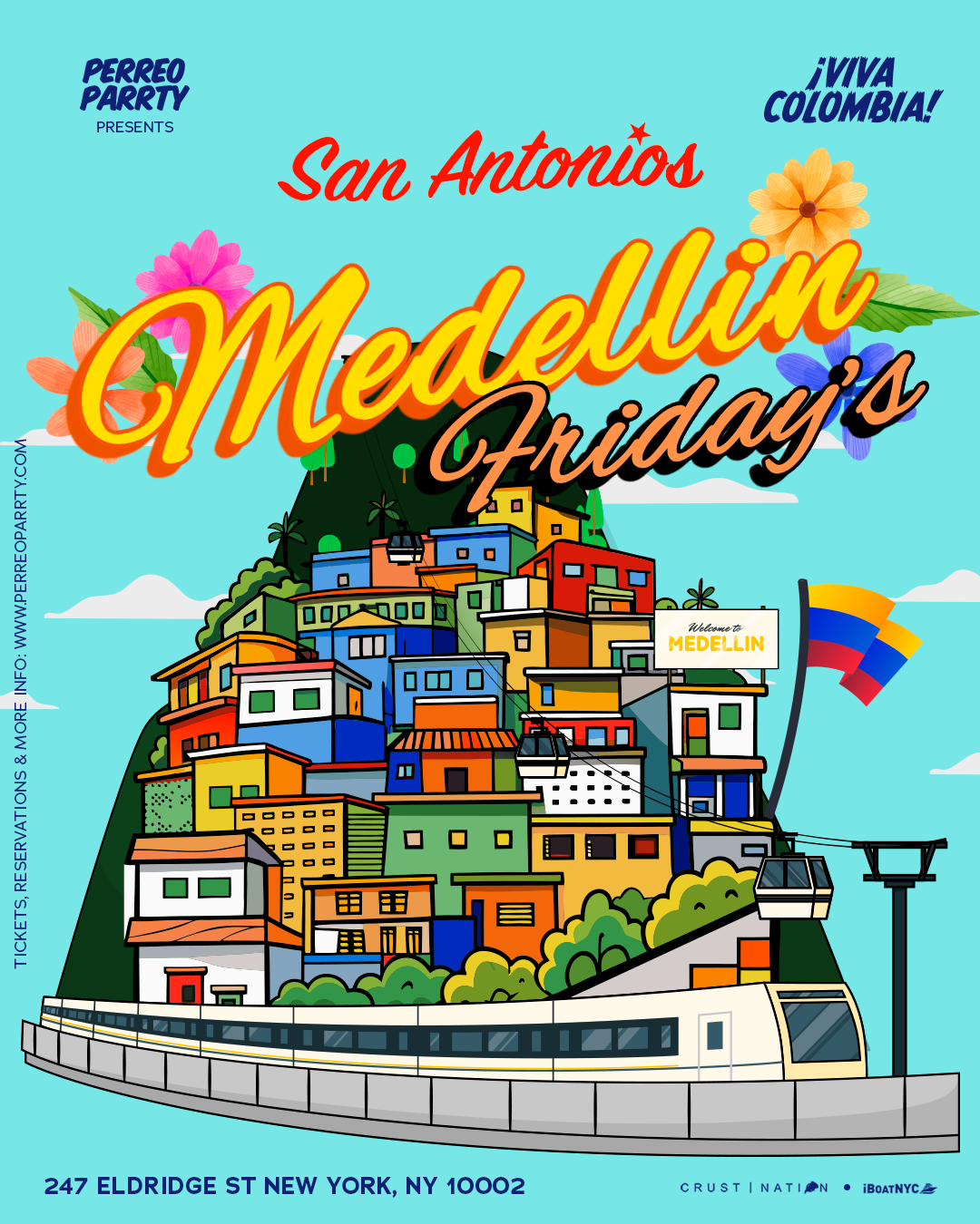 Buy tickets for Medellin Fridays - Colombian Latin & Reggaeton Party at San Antonios NYC Medellin Fridays - Colombian Latin & Reggaeton Party at San Antonios NYC
