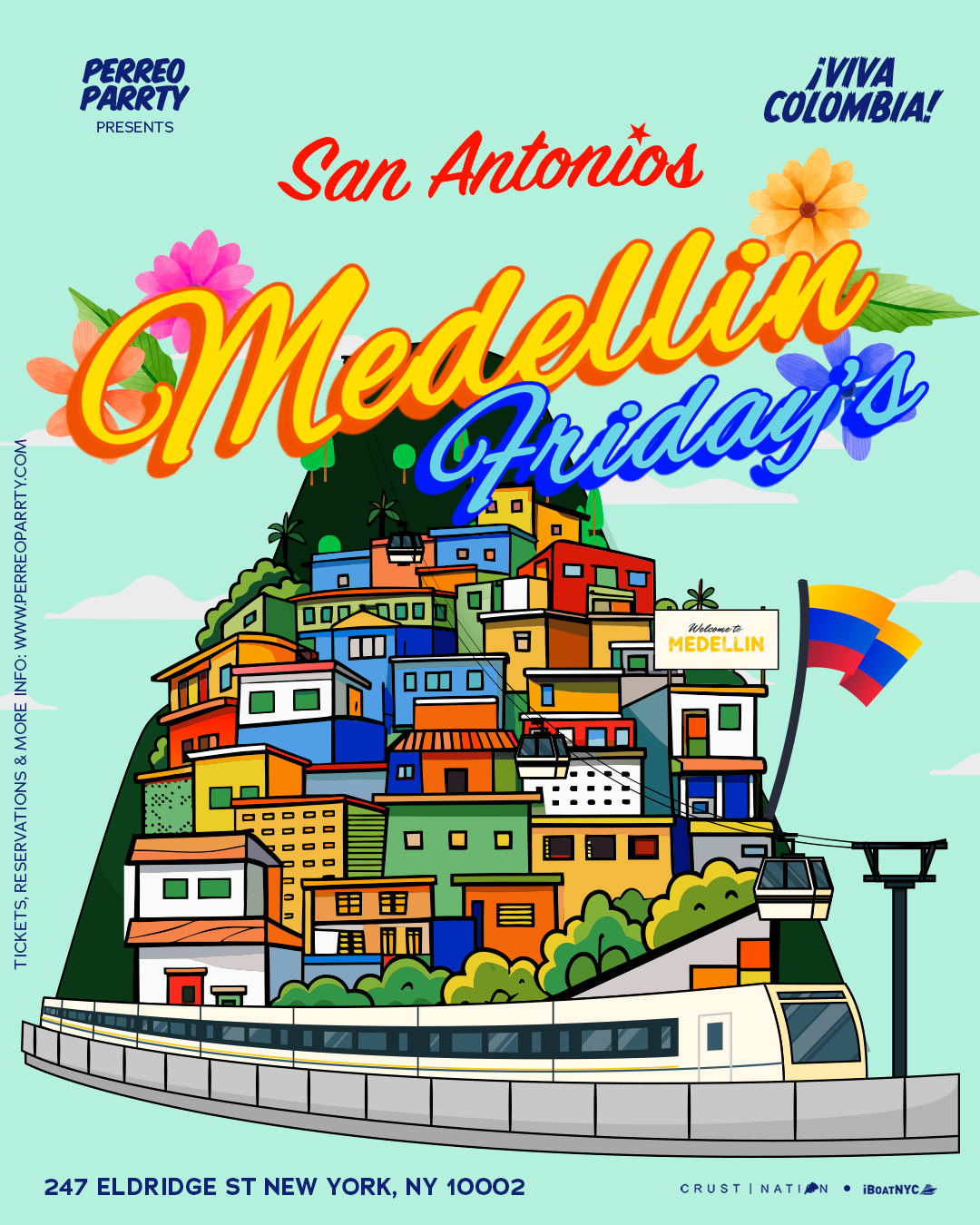 Medellin Fridays - Colombian Latin & Reggaeton Party at San Antonios NYC