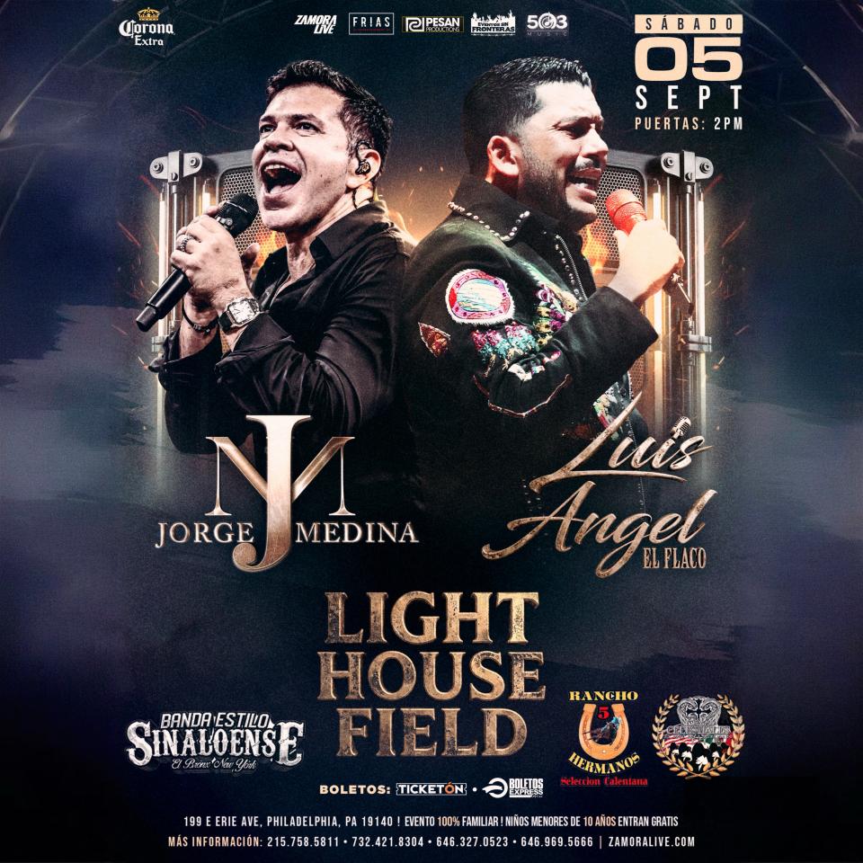 JORGE MEDINA & LUIS ANGEL “EL FLACO” EN LIGHTHOUSE FIELD