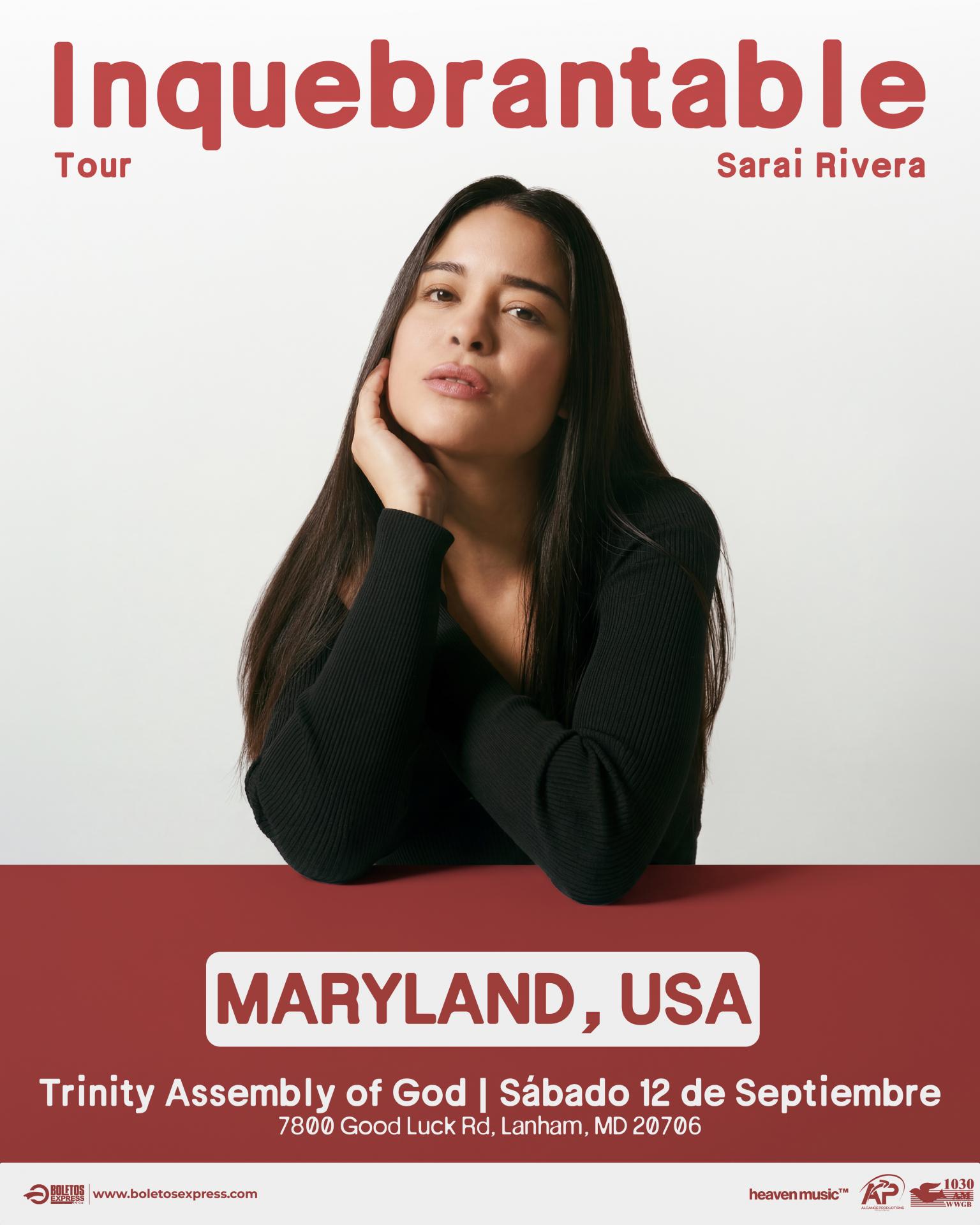 Buy tickets for SARAI RIVERA SARAI RIVERA