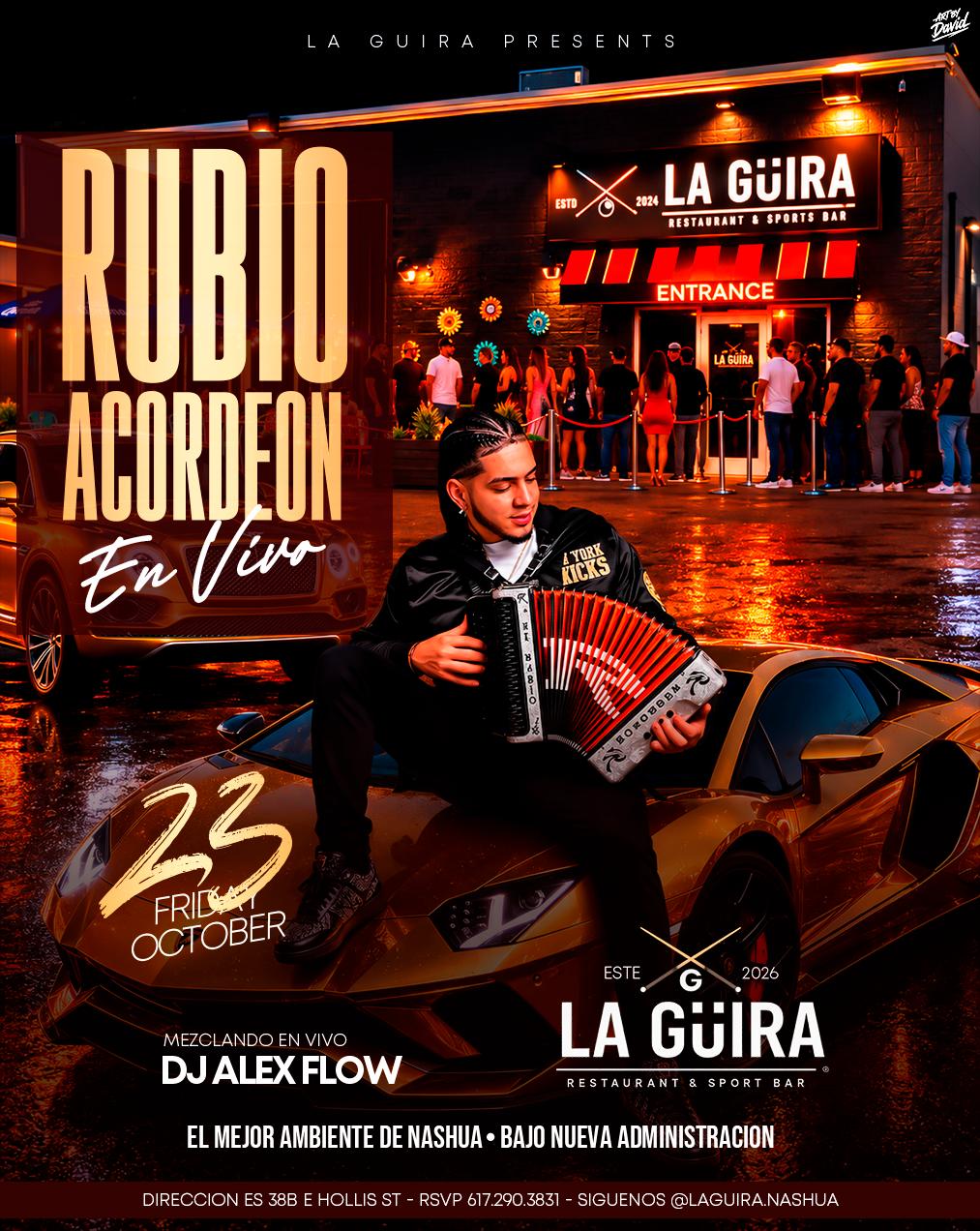 Buy tickets for RUBIO ACORDEON RUBIO ACORDEON