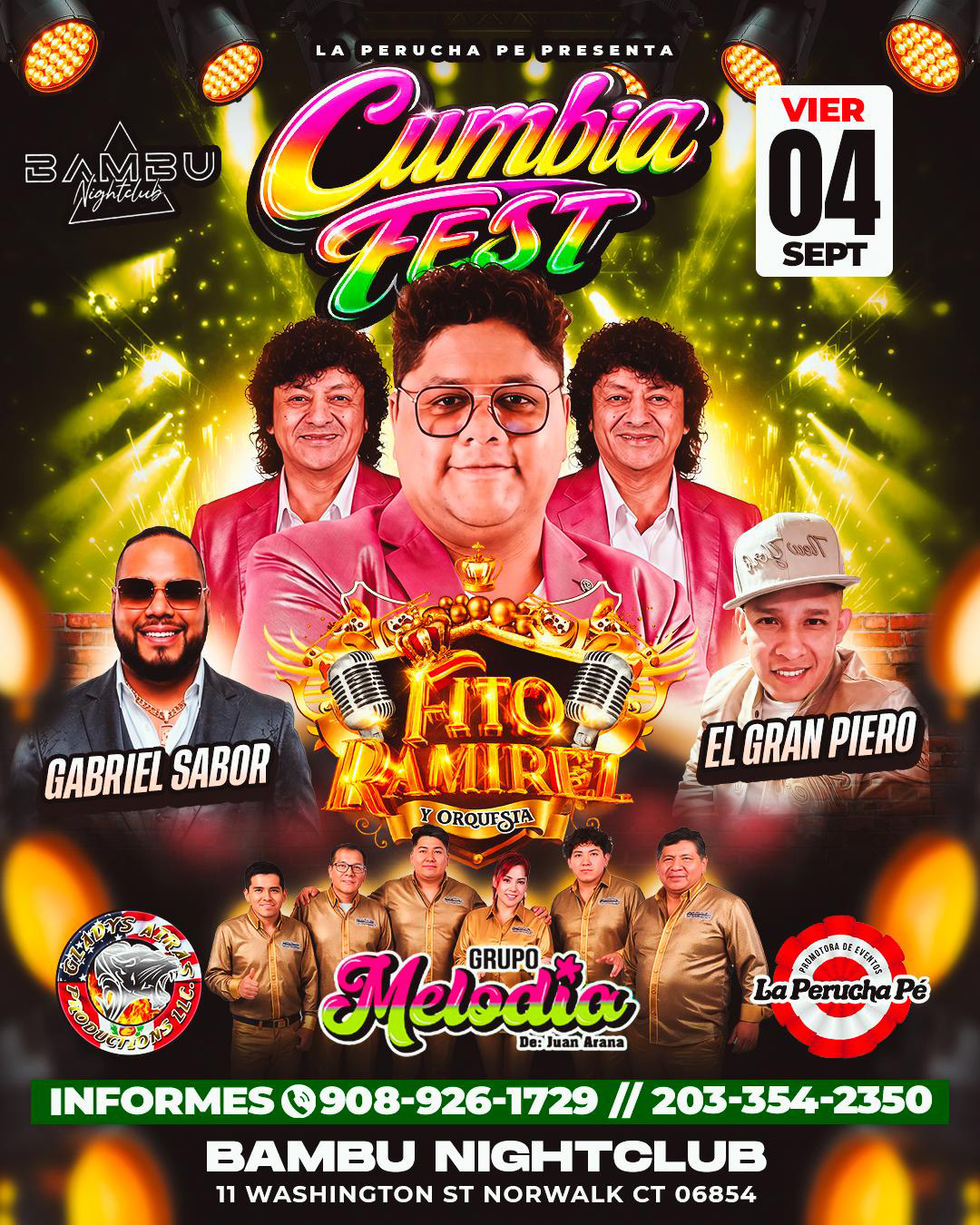 FITO RAMIREZ Y ORQUESTA | GABRIEL SABOR | EL GRAN PIERO