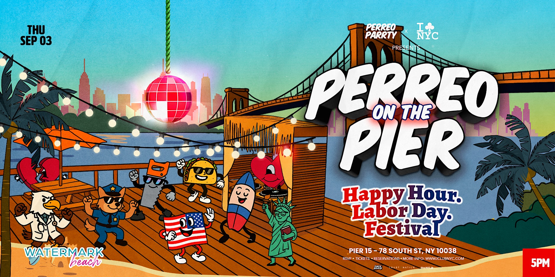 Labor Day Weekend Thursday Happy Hour Reggaeton Latin Party