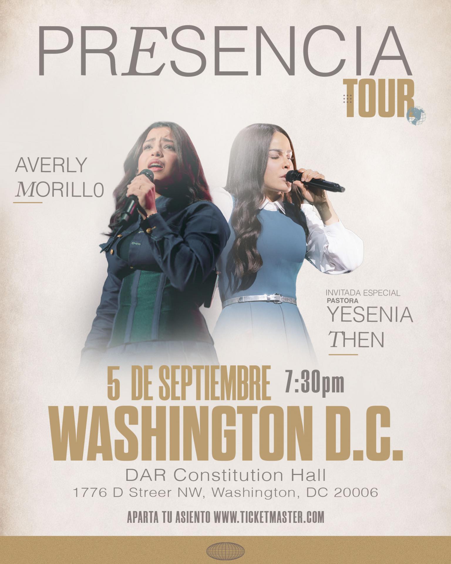 Buy tickets for AVERLY MORILLO | YESENIA THEN AVERLY MORILLO | YESENIA THEN