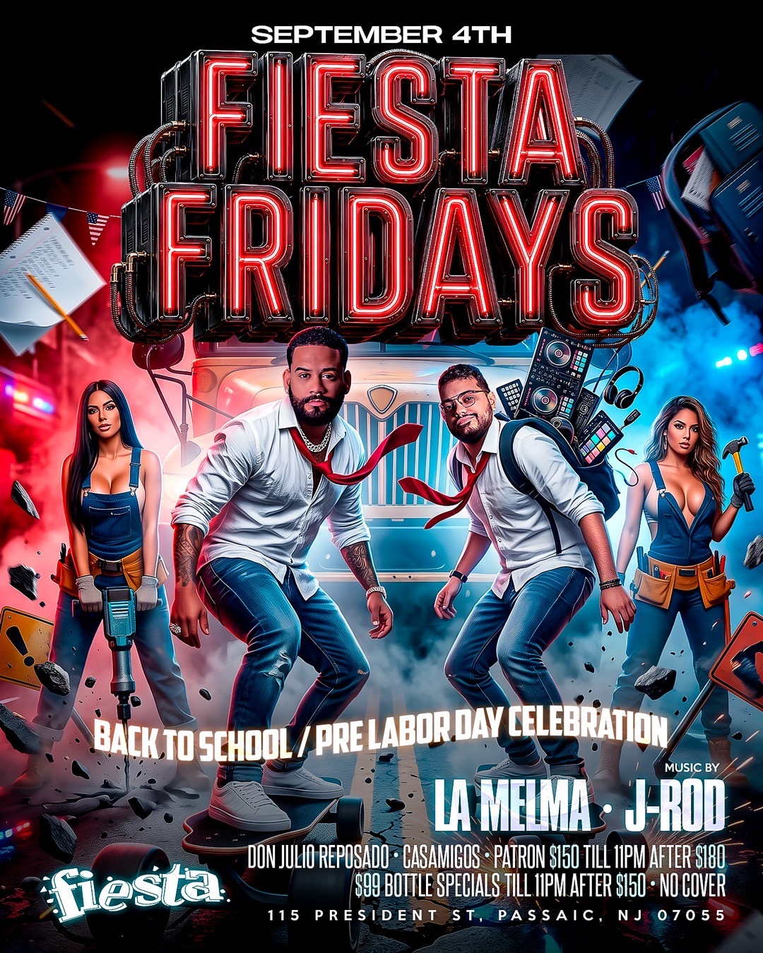 Buy tickets for FIESTA FRIDAY - BACK TO SCHOOL/ PRE LABOR DAY CELEBRATION FIESTA FRIDAY - BACK TO SCHOOL/ PRE LABOR DAY CELEBRATION