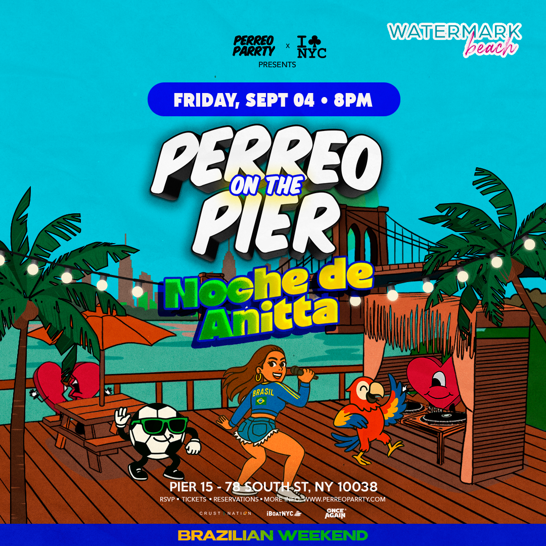 Brazilian Weekend | Noche De Anita - Perreo on the Pier at Watermark