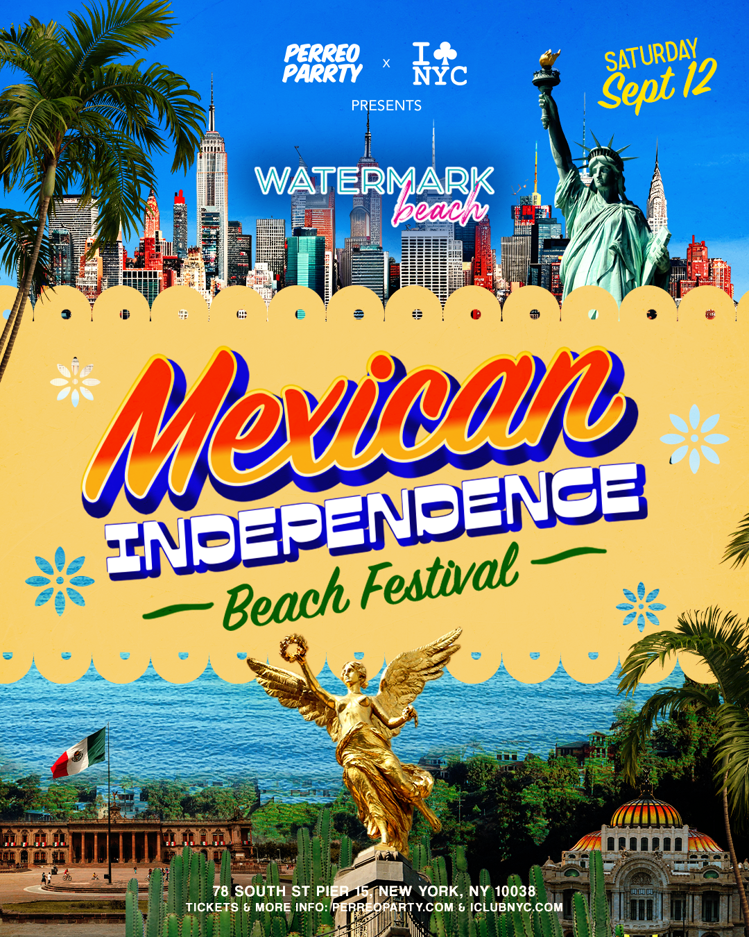 Mexican Independence Beach Festival at Watermark Pier 15