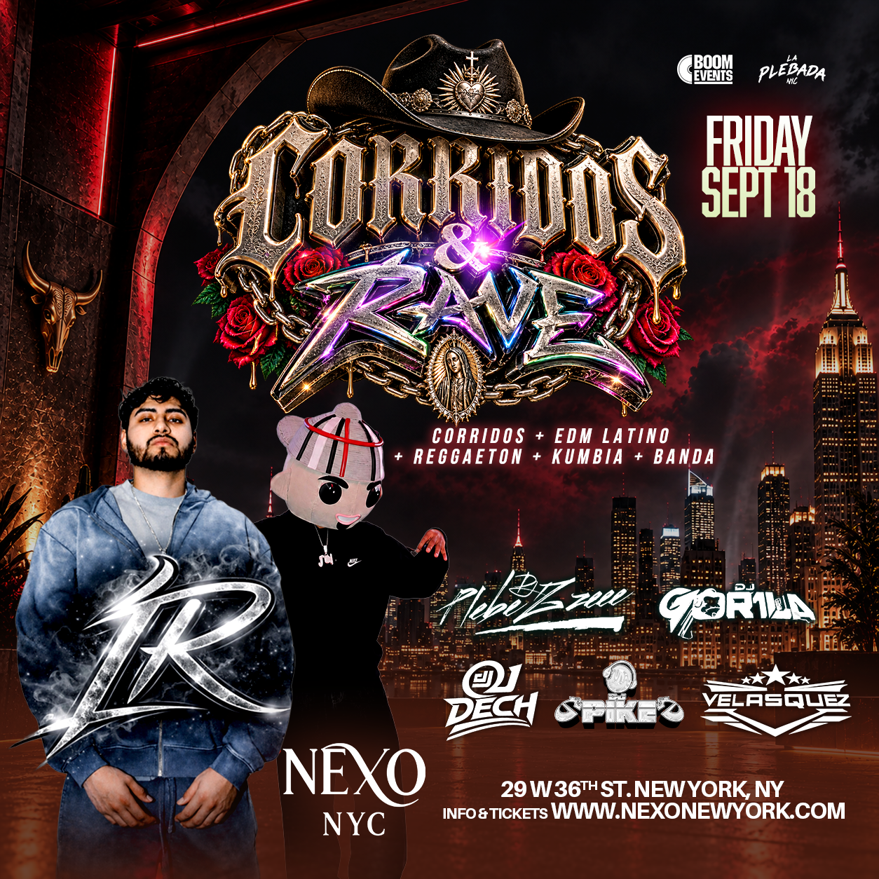 Buy tickets for Coridos y rave Coridos y rave