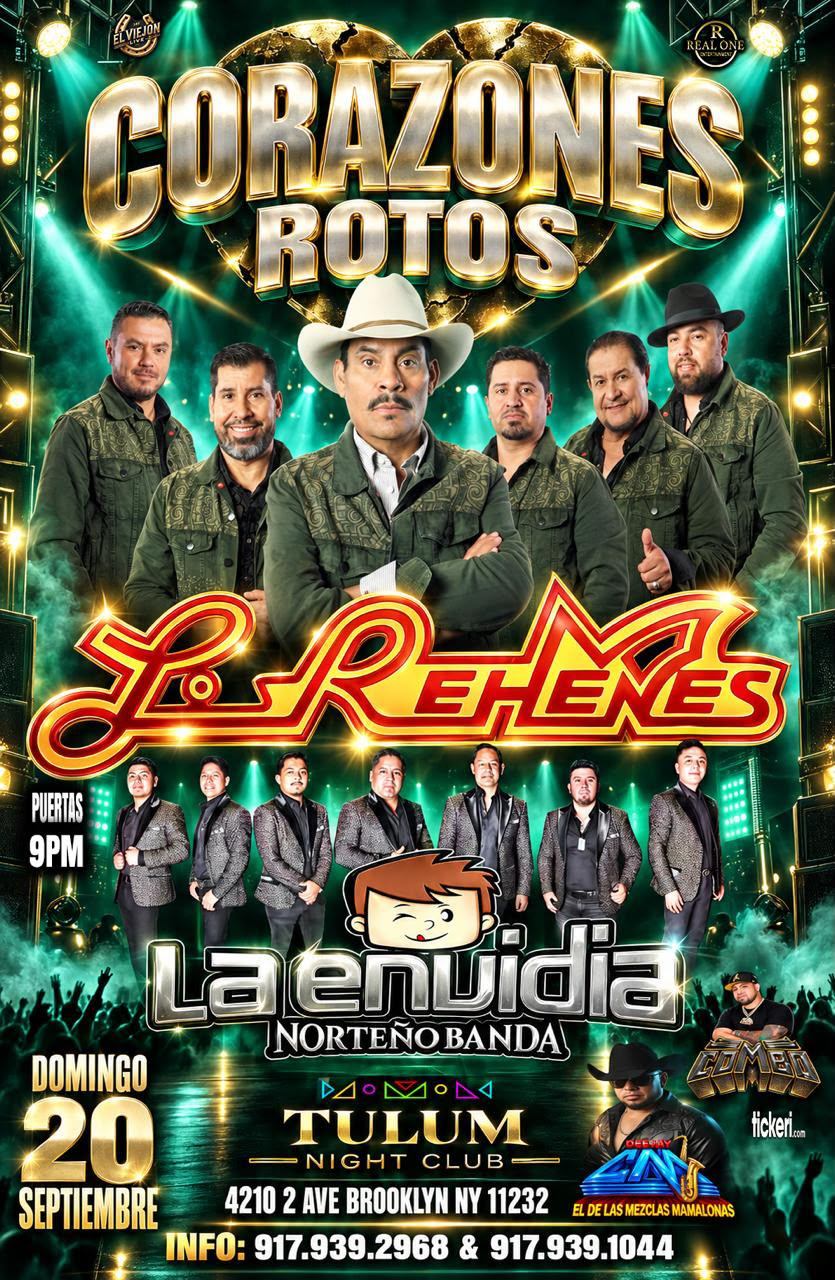 Buy tickets for LOS REHENES | LA ENVIDIA NORTEÑO BANDA LOS REHENES | LA ENVIDIA NORTEÑO BANDA