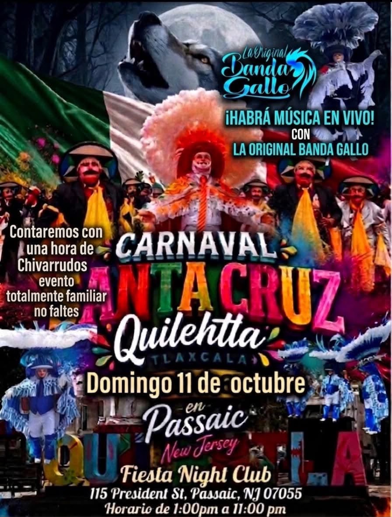 Carnaval Santa Cruz Quilehtta Tlaxcala