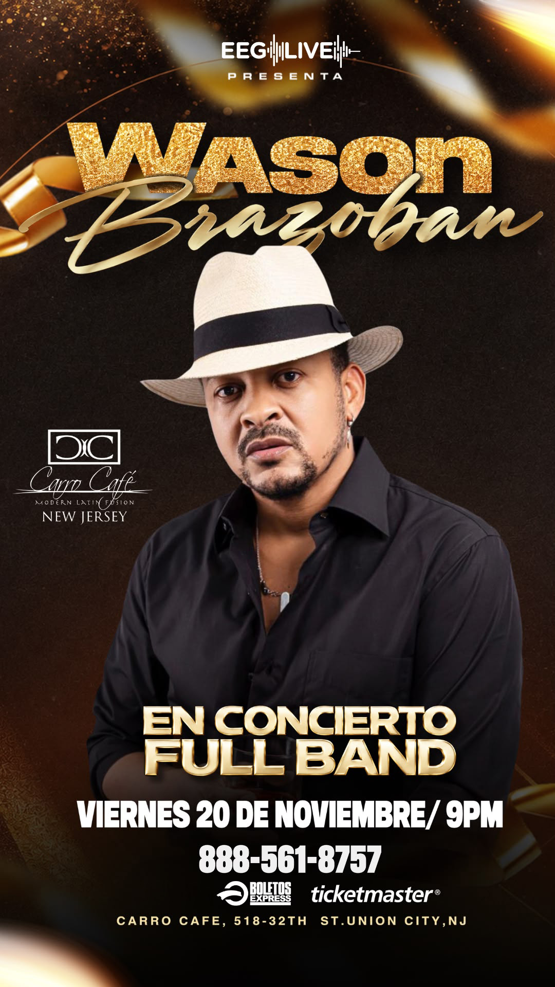 Buy tickets for WASON BRAZOBAN | RESERVA DE MESA WASON BRAZOBAN | RESERVA DE MESA