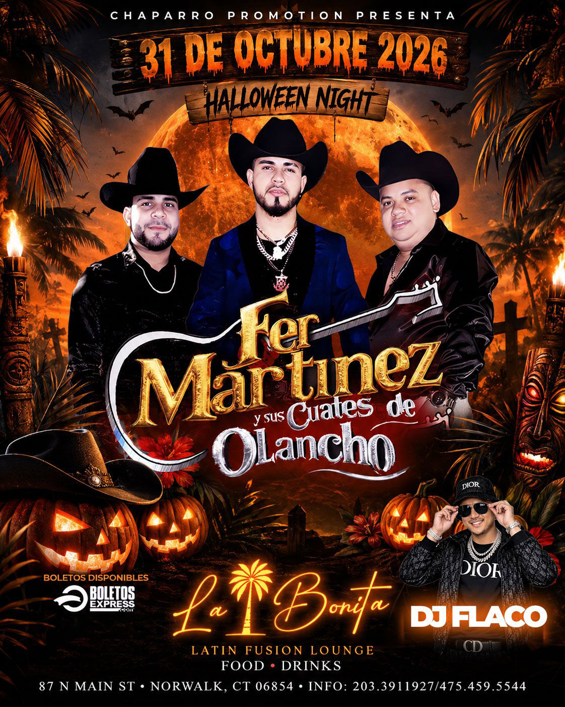 Buy tickets for Fer Martínez y sus cuates de Olancho Fer Martínez y sus cuates de Olancho