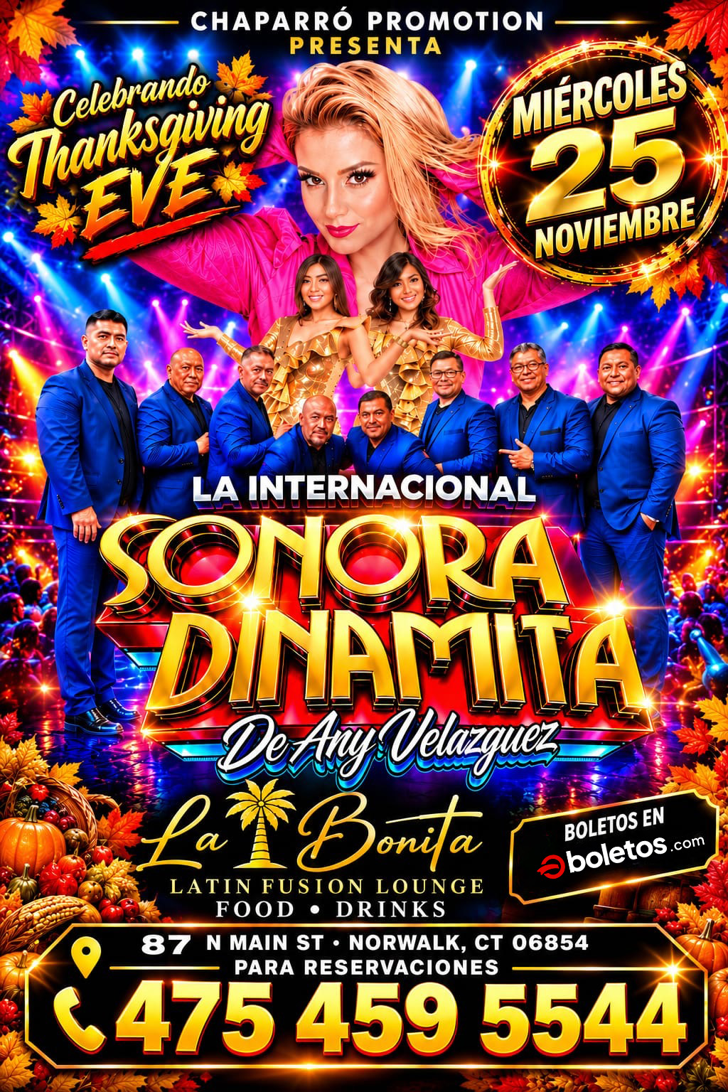 Buy tickets for Sonora Dinamita de Any Velázquez Sonora Dinamita de Any Velázquez