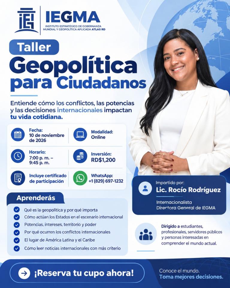 Buy tickets for Geopolítica Para Ciudadanos Geopolítica Para Ciudadanos