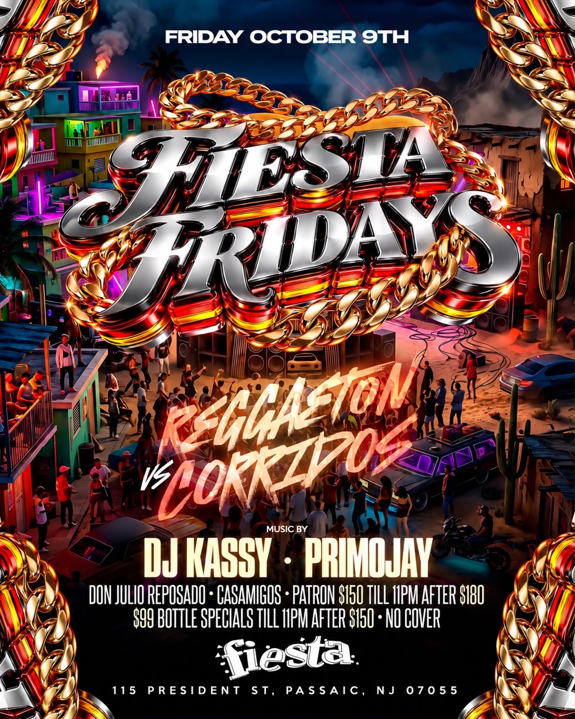 Buy tickets for FIESTA FRIDAYS - REGGAETON VS CORRIDOS FIESTA FRIDAYS - REGGAETON VS CORRIDOS
