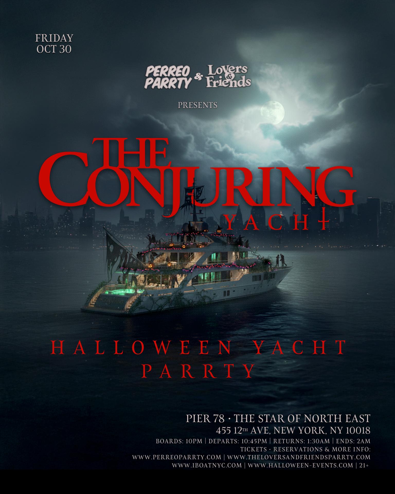 The Conjuring Halloween Yacht Party - NYC Boat Party