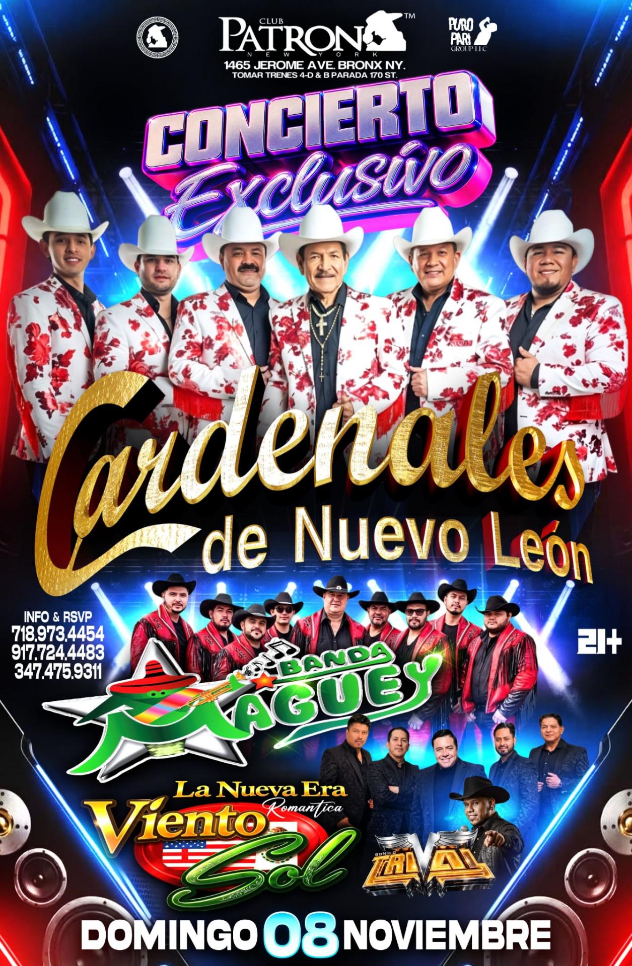 Buy tickets for CARDENALES DE NUEVO LEON | BANDA MAGUEY | LA NUEVA ERA VIENTO SOL CARDENALES DE NUEVO LEON | BANDA MAGUEY | LA NUEVA ERA VIENTO SOL