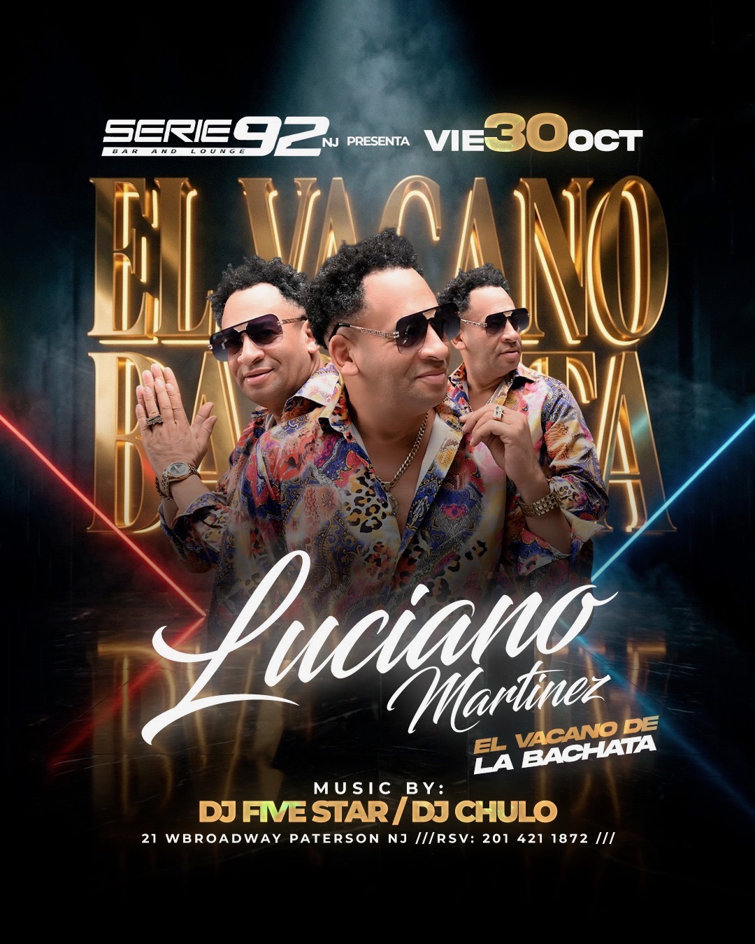 Buy tickets for LUCIANO MARTINEZ EL VACANO DE LA BACHATA LUCIANO MARTINEZ EL VACANO DE LA BACHATA