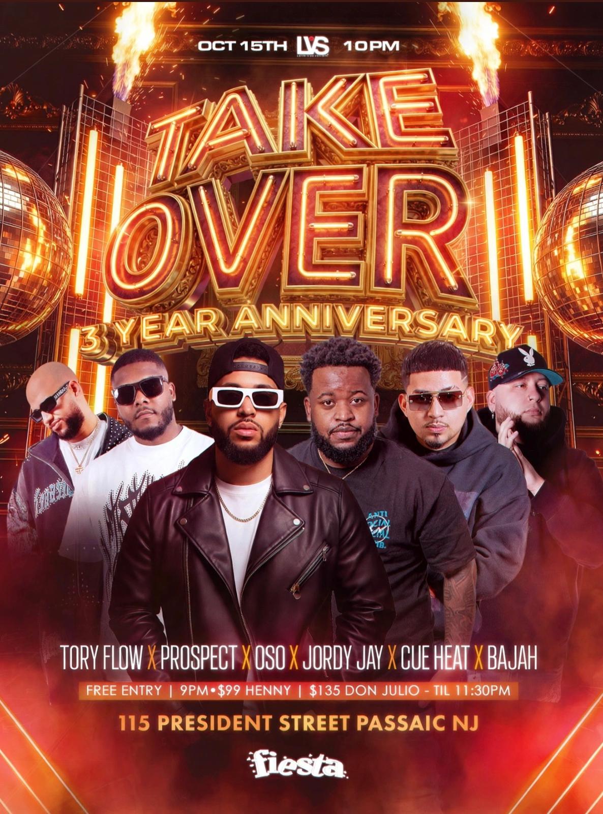 TAKEOVER 3 YEARS ANNIVERSARY