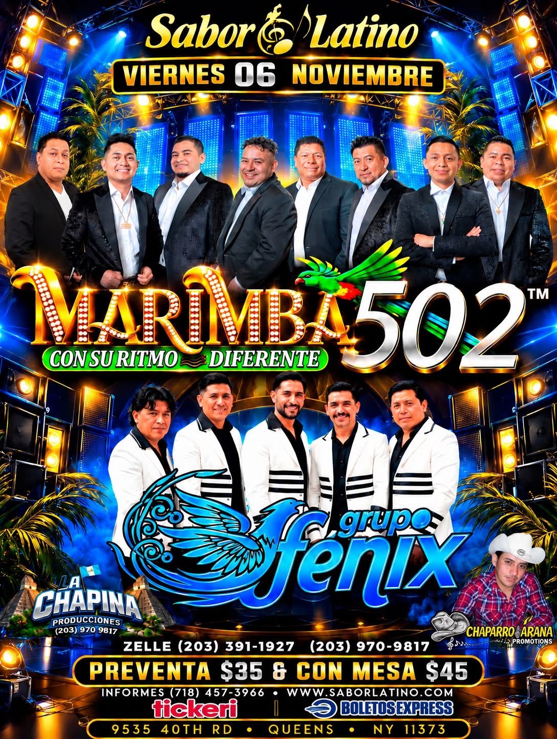 Buy tickets for MARIMBA 502 | GRUPO FENIX MARIMBA 502 | GRUPO FENIX