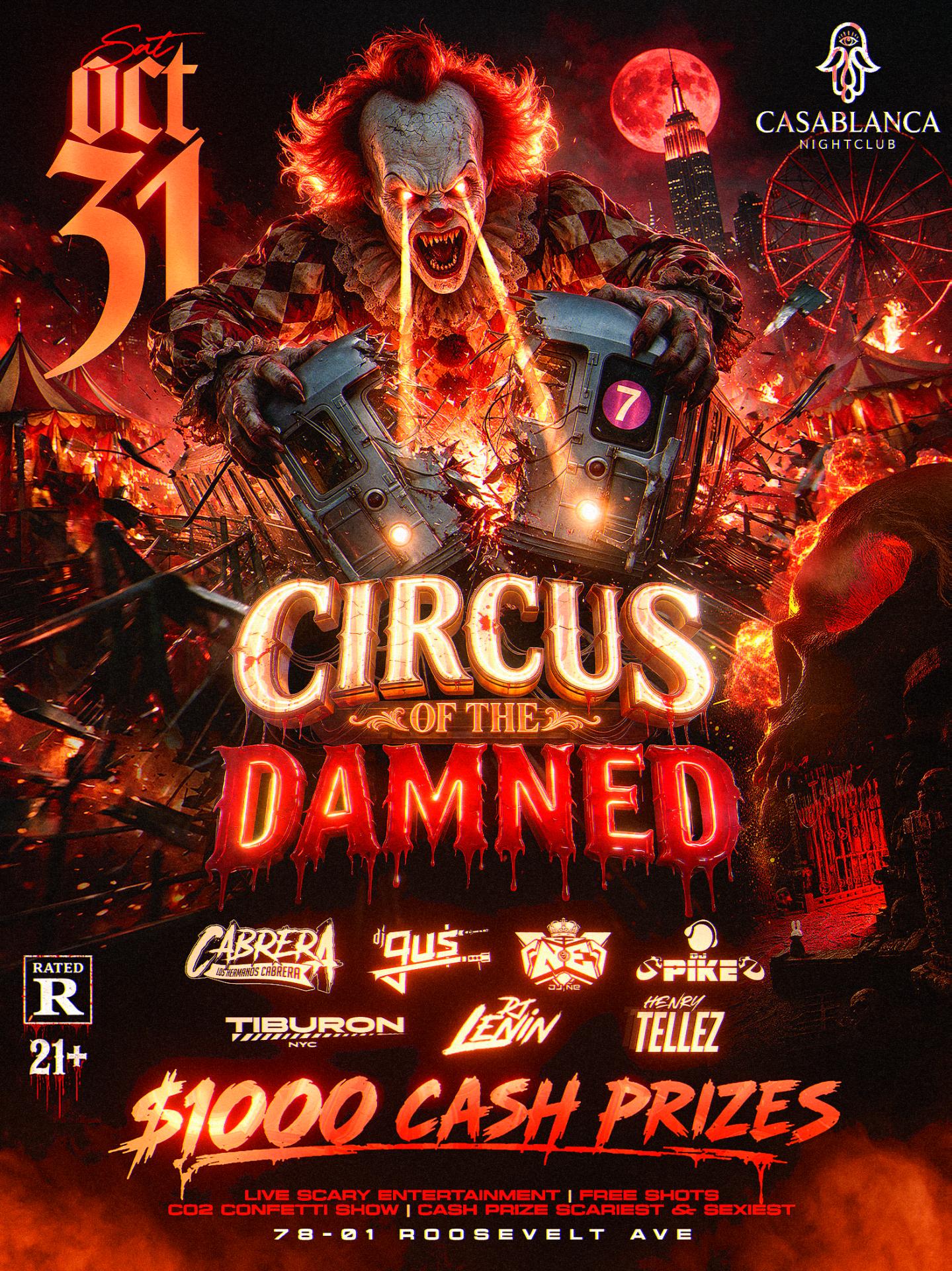 HALLOWEEN CIRCUS OF THE DAMNED